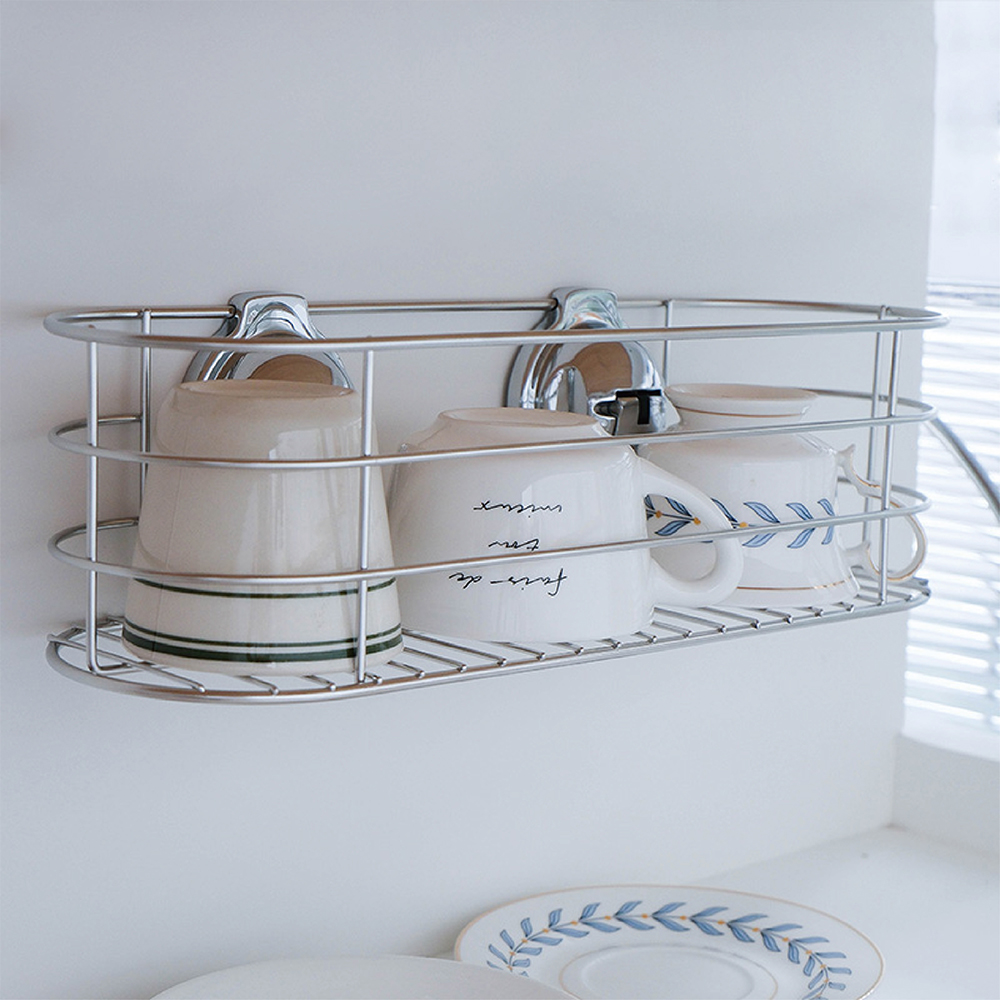 E42 Stainless Steel Oval Suction Rack E42 Stainless Steel Oval Suction Rack
